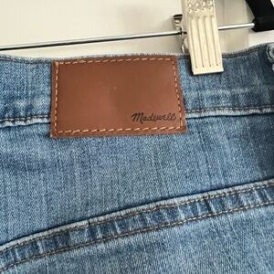 Madewell 9” high rise skinny jeans